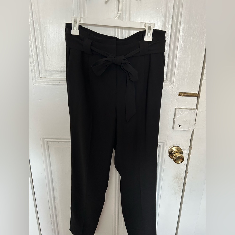 Express Elegant Black Bow-Tie Pants